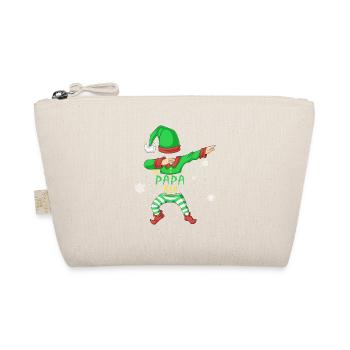 Papa Elf Matching Family Vintage-Weihnachten - Bio-Täschchen - Natur - Vorne