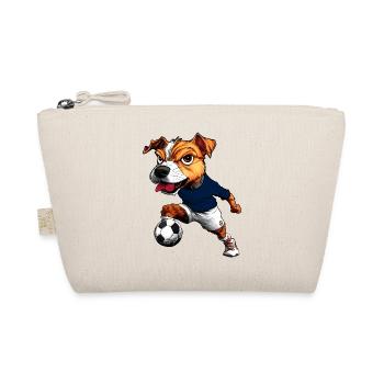 JRT Fussball - Bio-Täschchen - Natur - Vorne