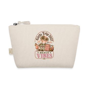Girls Trip 2027 Beach Vibes Vacation - Bio-Täschchen - Natur - Vorne