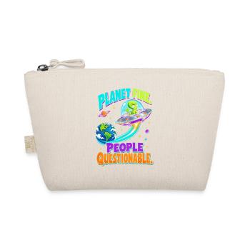  Planet Fine People Questionable Alien UFO Erde - Bio-Täschchen - Natur - Vorne
