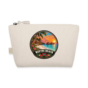 Reethi Beach Malediven Strand Meer Sunset - Bio-Täschchen - Natur - Vorne