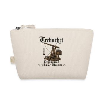 Trebuchet Yeet Machine Lustiges Mittelalter Fan  - Bio-Täschchen - Natur - Vorne