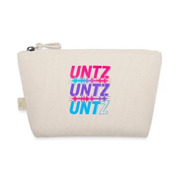 UNTZ UNTZ UNTZ Techno Raver Goa Trance Festival - Bio-Täschchen - Natur - Vorne