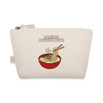 Ramen ist eine Umarmung in einer Schüssel Lustiger Feinschmecker - Bio-Täschchen - Natur - Vorne
