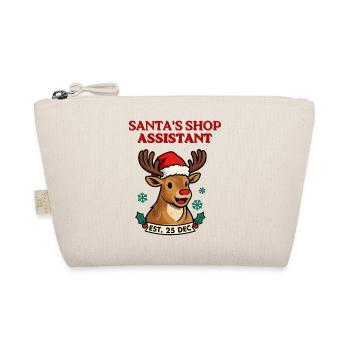 Santa's Reindeer Helfer-Tee - Bio-Täschchen - Natur - Vorne