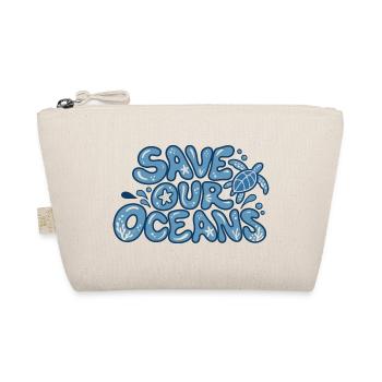 Save Our Oceans - Bio-Täschchen - Natur - Vorne