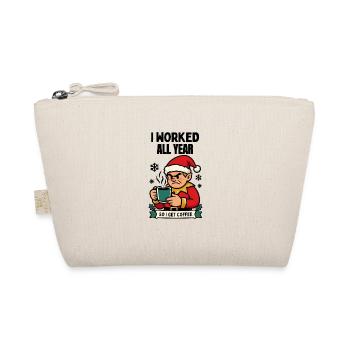 Grumpy Elf Kaffee-Realität - Bio-Täschchen - Natur - Vorne