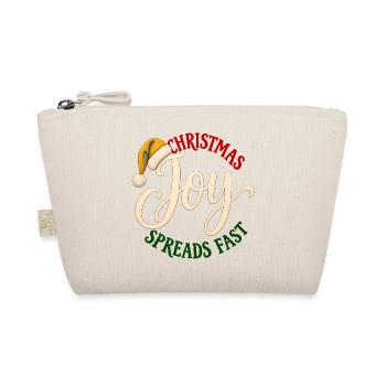 Christmas Joy Spreads Fast Weihnachten Familie - Bio-Täschchen - Natur - Vorne