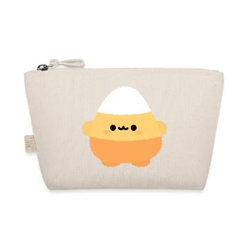 Candy Corn Kawaii Plüschtier - Bio-Täschchen - Natur - Vorne
