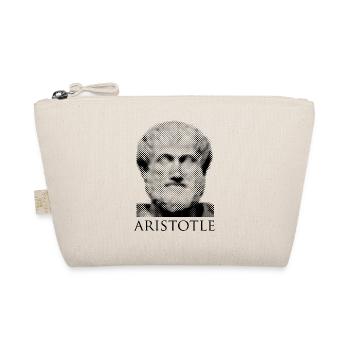 Aristoteles-Porträt - Bio-Täschchen - Natur - Vorne