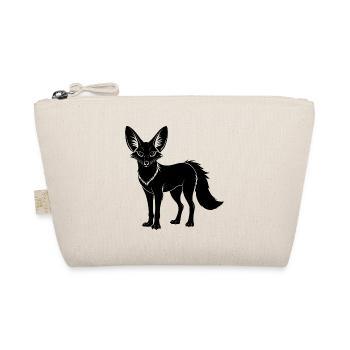Fennec-Fuchs - Bio-Täschchen - Natur - Vorne