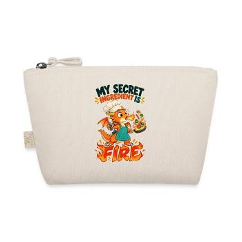My Secret Ingredient Is Fire Drache Koch Feuer - Bio-Täschchen - Natur - Vorne
