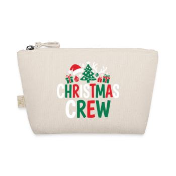 Weihnachts Crew | Festliche Stimmung | Geschenk - Bio-Täschchen - Natur - Vorne