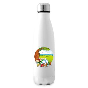 Astérix & Obélix Font Une Sieste - Bouteille isotherme - blanc - Droite