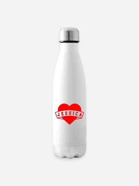 Jessica Herzen - Isolierflasche - Weiß