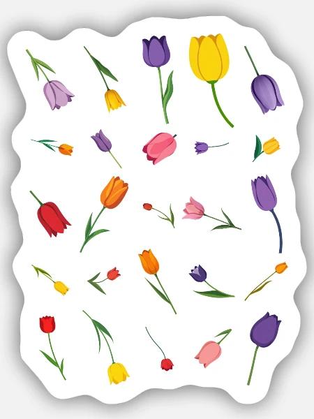  - Sticker taille S (10 x 10 cm) - blanc mat