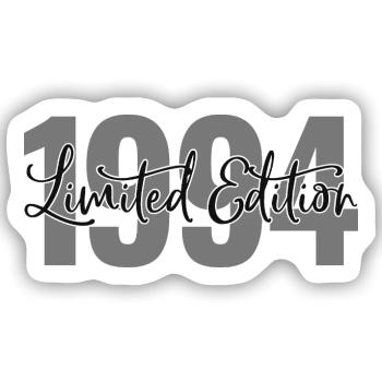 Limited Edition 1994 - Sticker Größe S (10 x 10 cm) - Mattweiß - Vorne