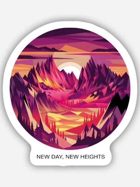 - Sticker size S (10 x 10 cm) - white matte