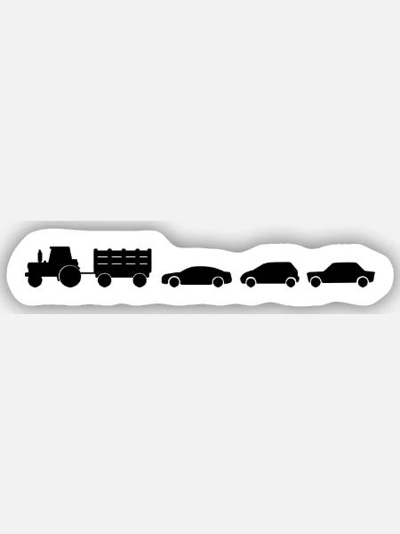  - Sticker taille S (10 x 10 cm) - blanc mat