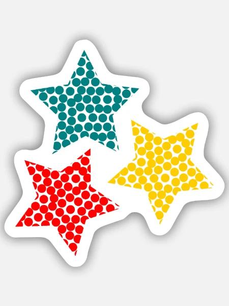 WEIHNACHTEN. FROHE WEIHNACHTEN. FROHE WEIHNACHTEN. NEUJAHR - Sticker Größe S (10 x 10 cm) - Mattweiß