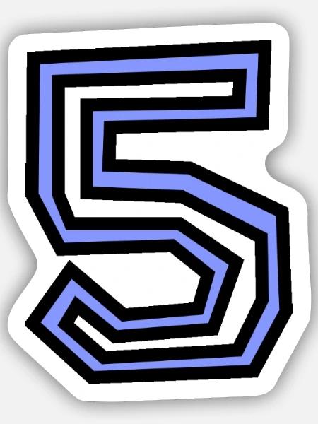  - Sticker size S (10 x 10 cm) - white matte