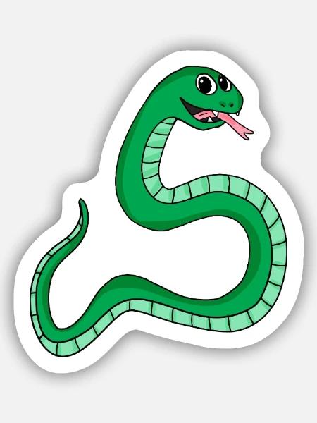  - Sticker taille S (10 x 10 cm) - blanc mat