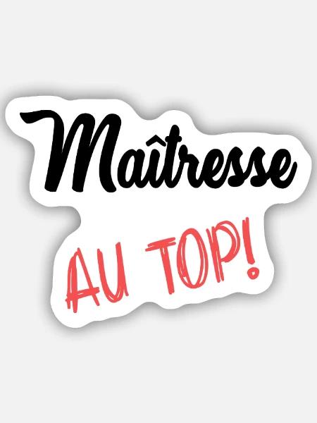- Sticker size S (10 x 10 cm) - white matte