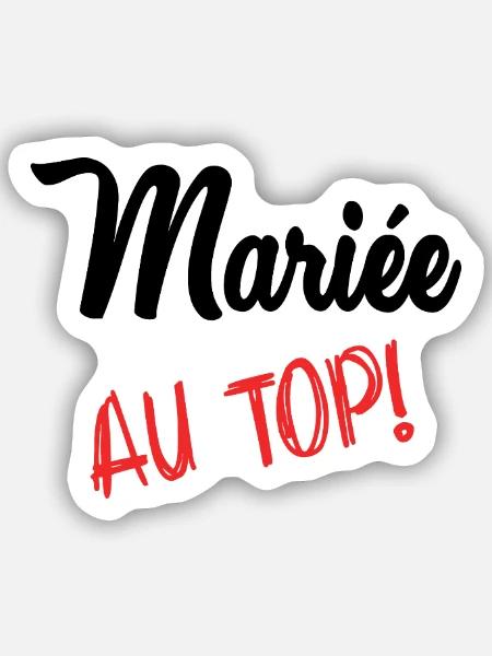  - Sticker taille S (10 x 10 cm) - blanc mat