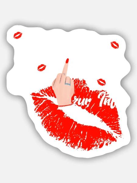 Zum 40. Geburtstag Damen 39 + - Sticker Größe S (10 x 10 cm) - Mattweiß