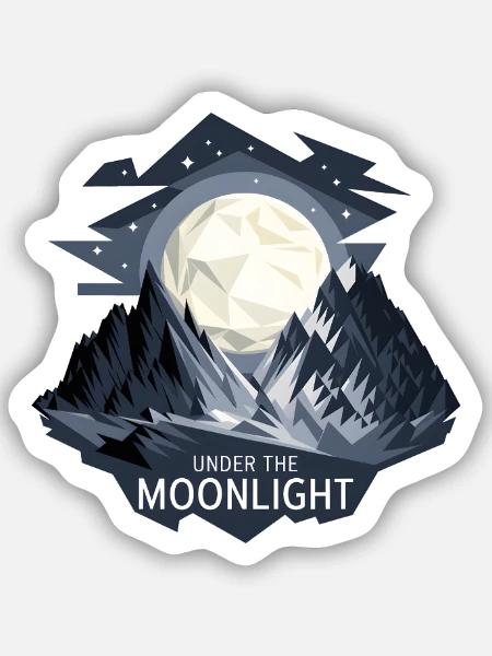 - Sticker size S (10 x 10 cm) - white matte