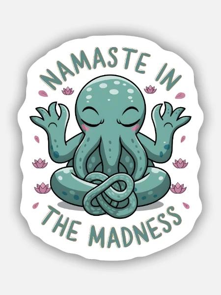  - Sticker size S (10 x 10 cm) - white matte