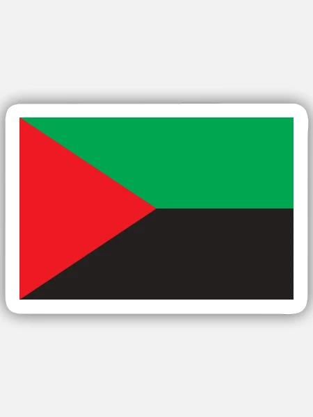 Martinique - Sticker Größe S (10 x 10 cm) - Mattweiß