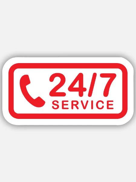  - Sticker size S (10 x 10 cm) - white matte