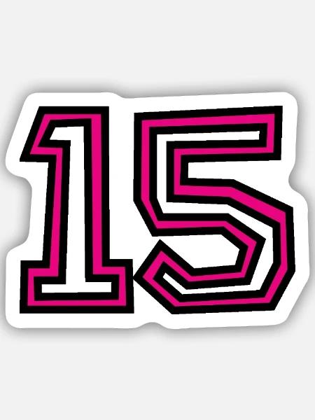 15 - Sticker taille S (10 x 10 cm) - blanc mat