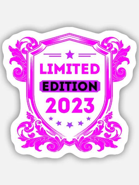2023 - Sticker Größe S (10 x 10 cm) - Mattweiß