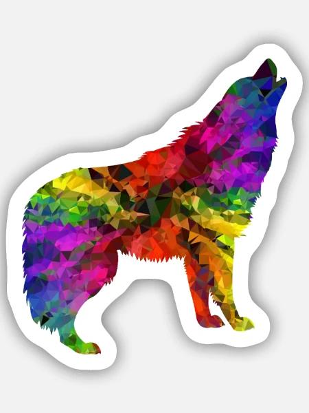  - Sticker size S (10 x 10 cm) - white matte