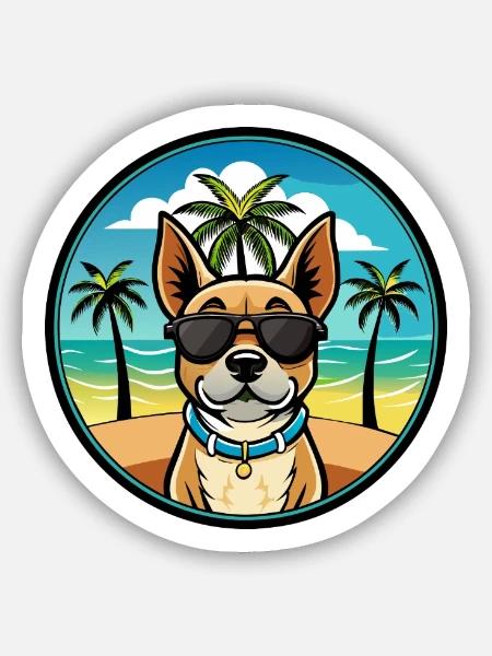  - Sticker Größe S (10 x 10 cm) - Mattweiß