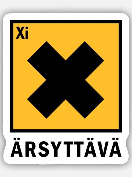  - Sticker taille S (10 x 10 cm) - blanc mat