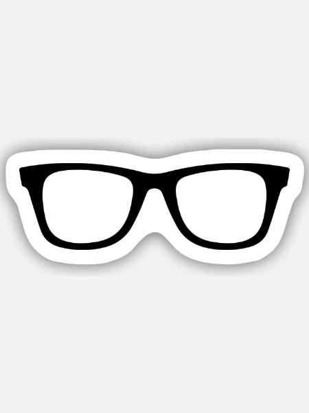  - Sticker taille S (10 x 10 cm) - blanc mat
