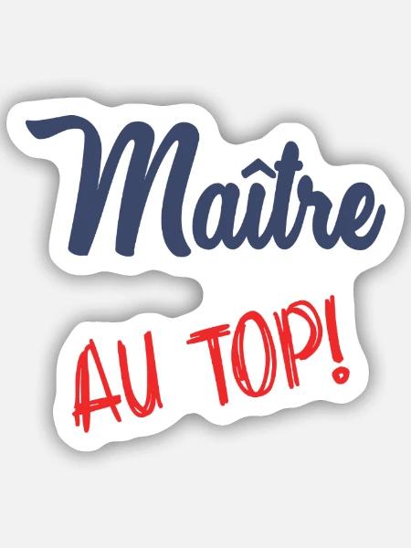 - Sticker size S (10 x 10 cm) - white matte