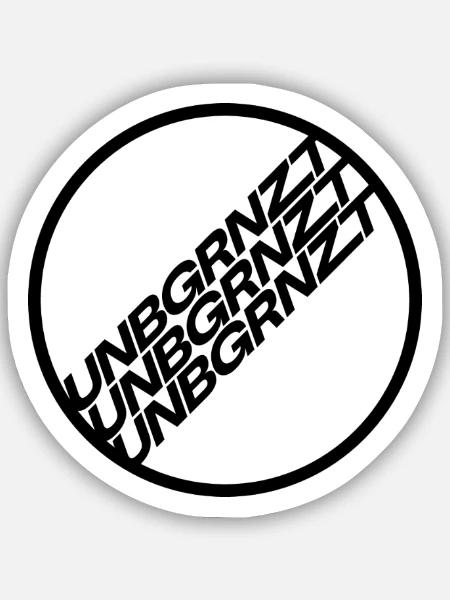 - Sticker size S (10 x 10 cm) - white matte