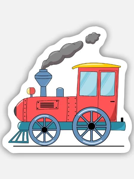 - Sticker size S (10 x 10 cm) - white matte