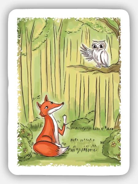  - Sticker Größe S (10 x 10 cm) - Mattweiß