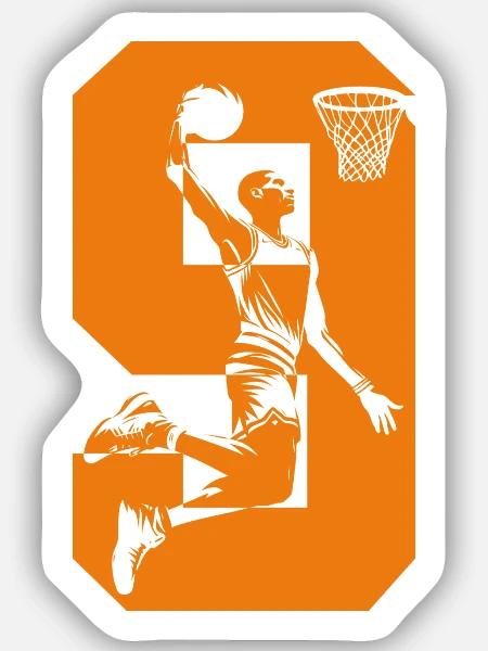 - Sticker size S (10 x 10 cm) - white matte