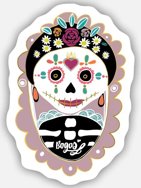 Halloween 🎃 - Sticker Größe S (10 x 10 cm) - Mattweiß