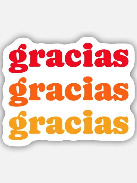 Danke 2 - Sticker Größe S (10 x 10 cm) - Mattweiß