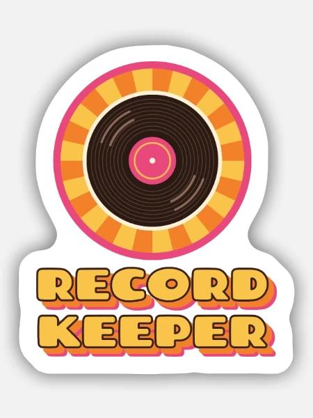 Archivführer - Sticker Größe S (10 x 10 cm) - Mattweiß