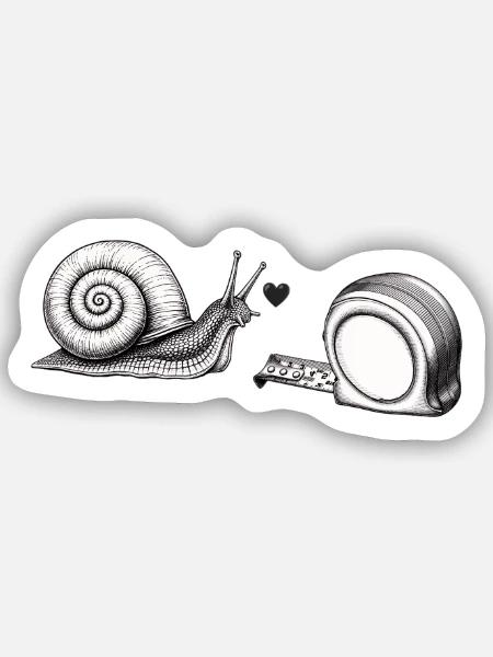 Liebe ist Liebe - Sticker Größe S (10 x 10 cm) - Mattweiß