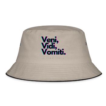 Veni Vidi Vomiti Neon - Bob - kaki/noir - Devant