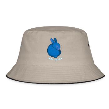 Lapin - Pas aujourd’hui - Bob - kaki/noir - Devant